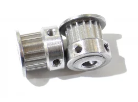 תמונה של מוצר גלגלת רצועת תזמון T2.5 6mm לציר 5 מ"מ - 16 שיניים