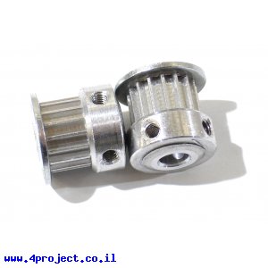 גלגלת רצועת תזמון T2.5 6mm לציר 5 מ"מ - 16 שיניים
