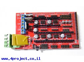 תמונה של מוצר מגן Arduino - כרטיס RAMPS 1.4