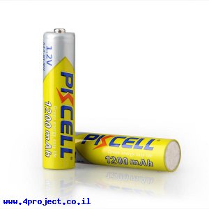 סוללה נטענת - NiMH AAA 1.2V/1200mAh