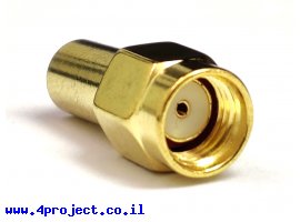 תמונה של מוצר מחבר קצה (Terminator) ל-RP-SMA זכר, 1W, 50Ohm, 6GHz
