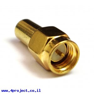 מחבר קצה (Terminator) ל-SMA זכר, 1W, 50Ohm, 6GHz