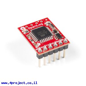 Data Logger - OpenLog עם מחבר מולחם