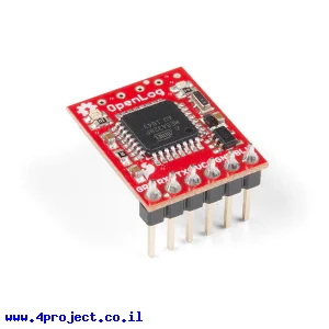 Data Logger - OpenLog עם מחבר מולחם