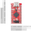 כרטיס פיתוח תואם Arduino Pro Micro 5V/16MHz - חיבור USB-C, Qwiic