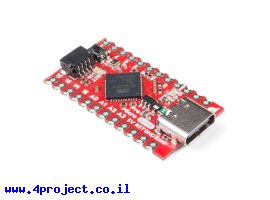 תמונה של מוצר כרטיס פיתוח תואם Arduino Pro Micro 5V/16MHz - חיבור USB-C, Qwiic