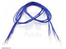 תמונה של מוצר חוט גישור ללא מארז - זכר/נקבה 60 ס"מ - חבילה של 5 כחולים