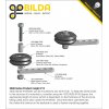 גלגל W-Wheel סדרה 3600 להחלקה על פרופילים - ערכה של 2