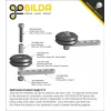 גלגל W-Wheel סדרה 3600 להחלקה על פרופילים - ערכה של 2
