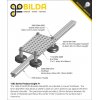 ספייסר כתף לגלגלי W-Wheel מרכז ב-24 מ"מ - חבילה של 4