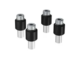 תמונה של מוצר גלגל V-Wheel לפרופיל goRAIL עם ספייסר מרכז 13 מ"מ - חבילה של 4