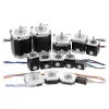 מנוע צעד 200 צעדים, 42.3x38 מ"מ, 2.8V/1.7A
