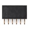 מחבר שורה נקבה - 1x6 שוכב - להלחמת SMD