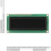LCD טקסט OLED 16x2, צהוב על שחור, 5V