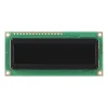 LCD טקסט OLED 16x2, צהוב על שחור, 5V
