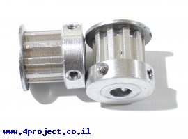 תמונה של מוצר גלגלת רצועת תזמון XL 10mm לציר 6.35 מ"מ - 10 שיניים