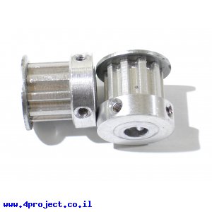 גלגלת רצועת תזמון XL 10mm לציר 6.35 מ"מ - 10 שיניים