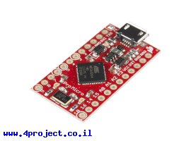 תמונה של מוצר כרטיס פיתוח תואם Arduino Pro Micro 5V/16MHz