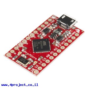 כרטיס פיתוח תואם Arduino Pro Micro 5V/16MHz