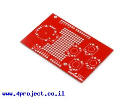 תמונה של מוצר מגן Arduino Joystick - מעגל מודפס