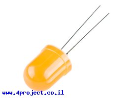 תמונה של מוצר לד 10 מ"מ בסיסי - כתום