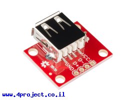 תמונה של מוצר כרטיסון עם מחבר USB-A נקבה