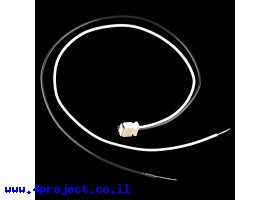 תמונה של מוצר מחבר JST-SH 2-pin עם חוטים