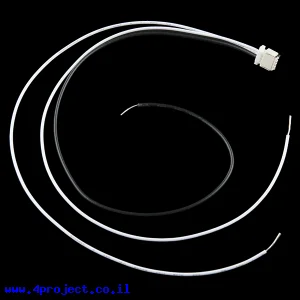 מחבר JST-SH 3-pin עם חוטים