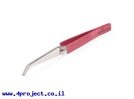 תמונה של מוצר פינצטה ננעלת מעוגלת (ESD safe)