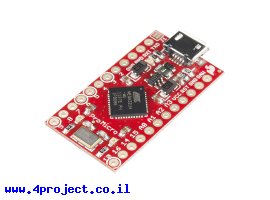 תמונה של מוצר כרטיס פיתוח תואם Arduino Pro Micro 3.3V/8MHz