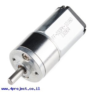מנוע 15.5Dx30L עם תיבת העברה מתכתית 105:1
