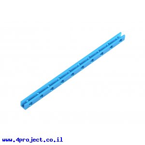 פרופיל אלומיניום 8x8 מ"מ - אורך 144 מ"מ