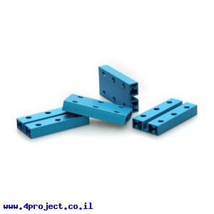 פרופיל אלומיניום 8x24 מ"מ - אורך 48 מ"מ - דגם קודם