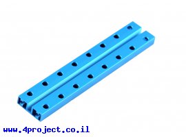 תמונה של מוצר פרופיל אלומיניום 8x24 מ"מ - אורך 128 מ"מ - דגם קודם
