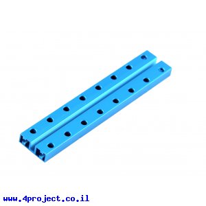 פרופיל אלומיניום 8x24 מ"מ - אורך 128 מ"מ - דגם קודם
