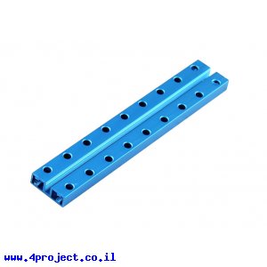 פרופיל אלומיניום 8x24 מ"מ - אורך 144 מ"מ - דגם קודם