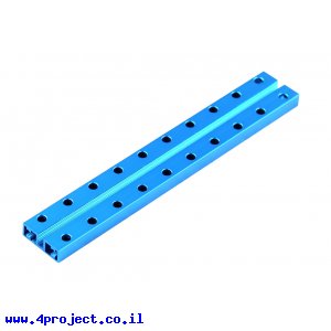 פרופיל אלומיניום 8x24 מ"מ - אורך 160 מ"מ - דגם קודם