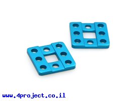 תמונה של מוצר פלטה שטוחה 3x3 (מחזיק רצועת תזמון) - זוג