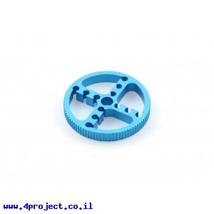 גלגלת רצועת תזמון MXL 6mm לציר 8 מ"מ - 90 שיניים - אלומיניום