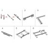 מיסב 4x13x6 מ"מ עם חריץ V-slot - דגם V624ZZ