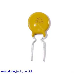 פיוז מתאפס PTC - 72V/750mA
