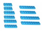 תמונה של מוצר פרופיל אלומיניום 8x24 מ"מ - ערכה של 10 יחידות 5 סוגים קצרים - דגם קודם