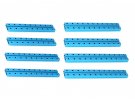 תמונה של מוצר פרופיל אלומיניום 8x24 מ"מ - ערכה של 8 יחידות 4 סוגים בינוניים  - דגם קודם