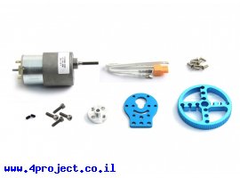 תמונה של מוצר מנוע 37Dx53L מהירות 50rpm @ 12V - ערכת התחברות