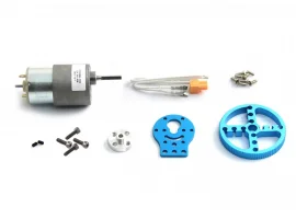 תמונה של מוצר מנוע 37Dx53L מהירות 50rpm @ 12V - ערכת התחברות