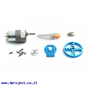 מנוע 37Dx53L מהירות 50rpm @ 12V - ערכת התחברות