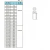 ספייסר פלסטיק 3.2/7 מ"מ - אורך 25 מ"מ