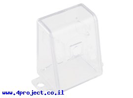 תמונה של מוצר מארז פלסטיק למצלמה v1 של Raspberry PI - שקוף