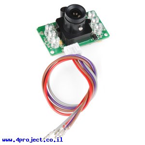 מצלמה CMOS 640x480 צבעונית עם ממשק TTL - אינפרה-אדום