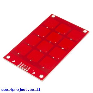 לוח מקשים קיבוליים על בסיס MPR121